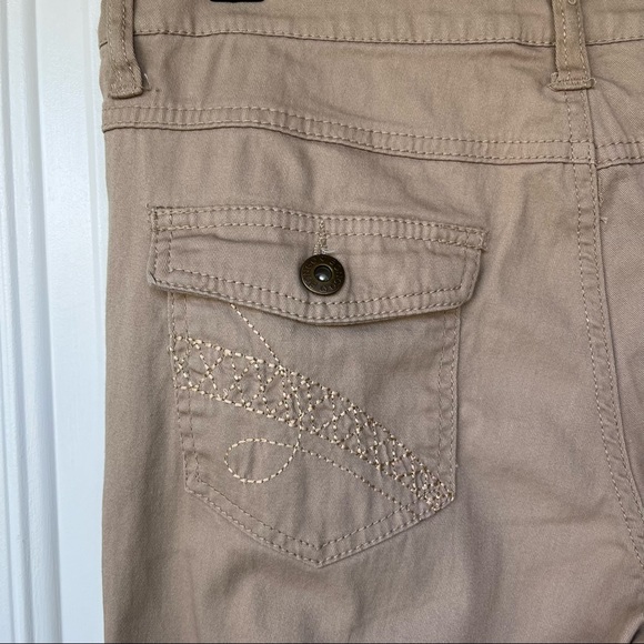 •Bongo• Tan Flare Leg Pants - Juniors Size 11 - Picture 6 of 8
